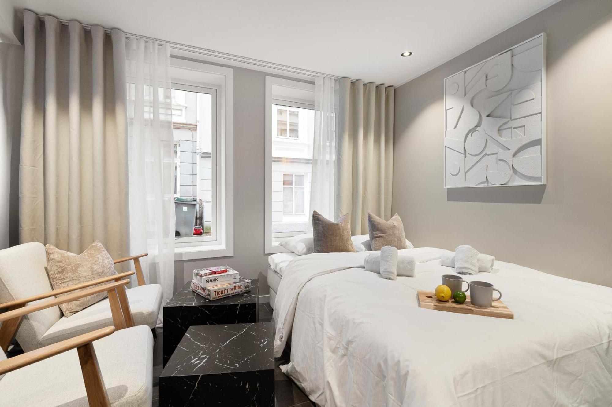 Renovated Jan 24 - Queen Beds - Behind Bryggen Bergen Exterior foto